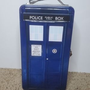 Doctor Who Tardis Tin Lunch Pale
